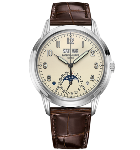 Patek Philippe 5320G-001 Grand Complications 40mm Lacquered Cream Dial White Gold