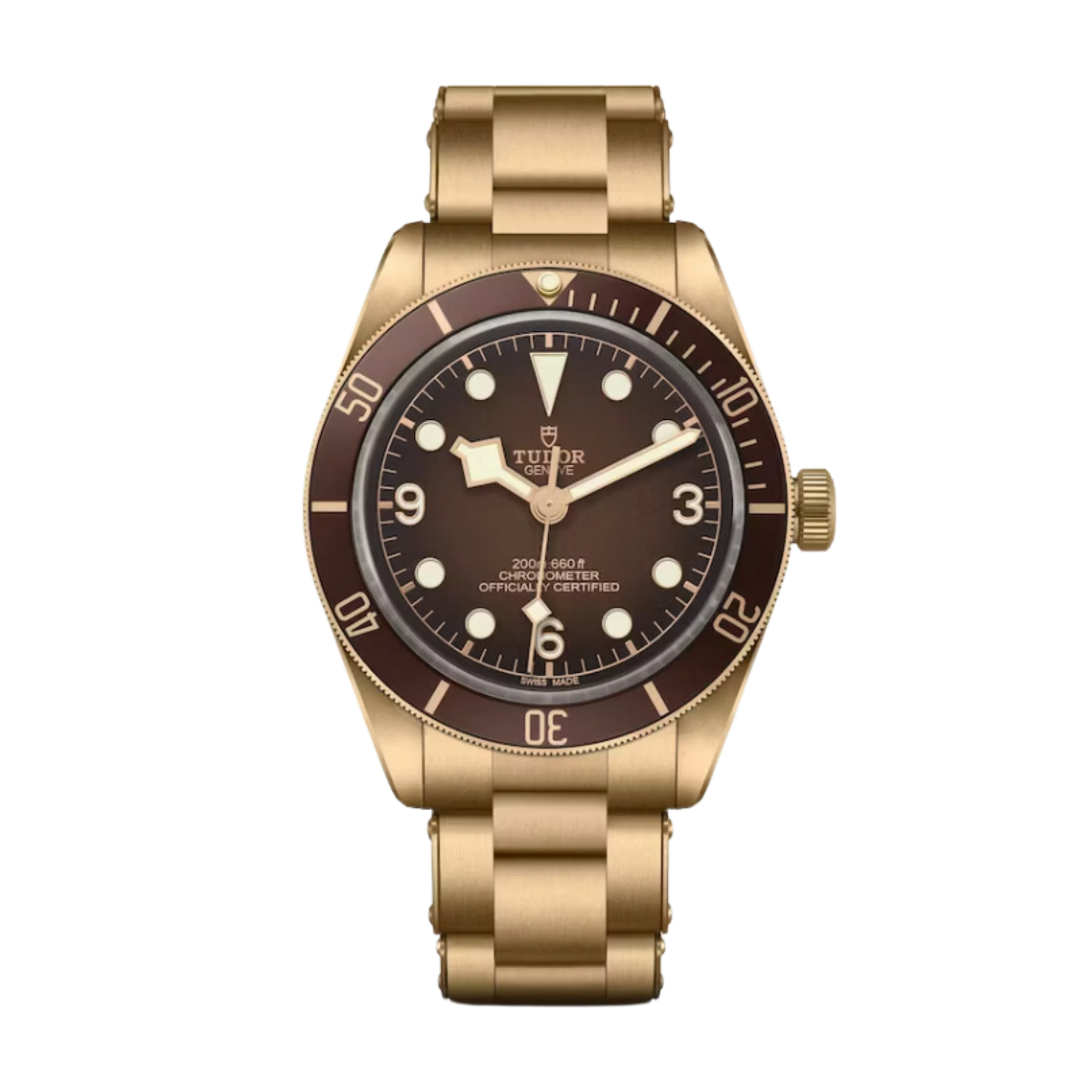 Tudor Black Bay 58 Bronze 39 mm Chocolate Brown Dial Satin-Brushed Bronze Bracelet M79012M-0001 - WATCHXNYC