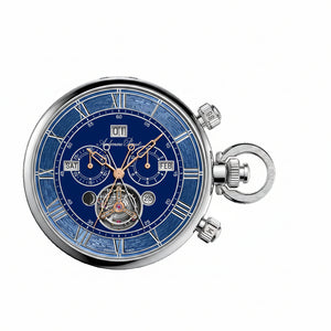 Audemars Piguet 150 Heritage Ultra-complication Universal Calendar Blue Dial Platinum Chain 50 mm 75150PT.OO.01