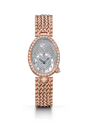 Breguet Reine de Naples 8928 White Mother of Pearl Dial 18K Rose Gold Bracelet 8928BR/8D/J20 DD00