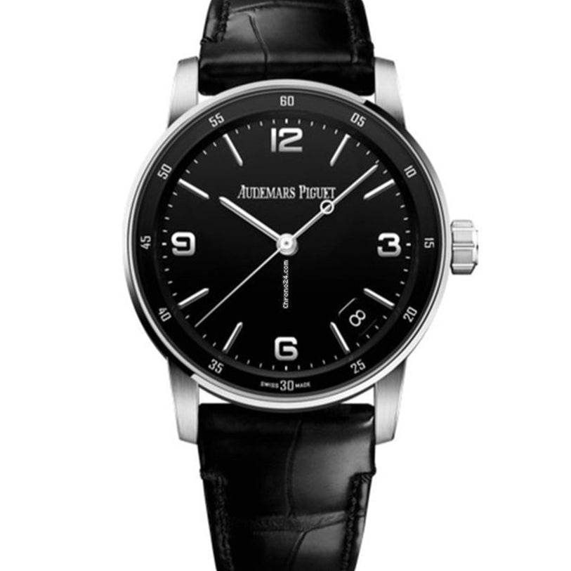 Audemars Piguet Code 11.59 41mm Black Dial White Gold 15210BC.OO.A002CR.01 - WATCHXNYC