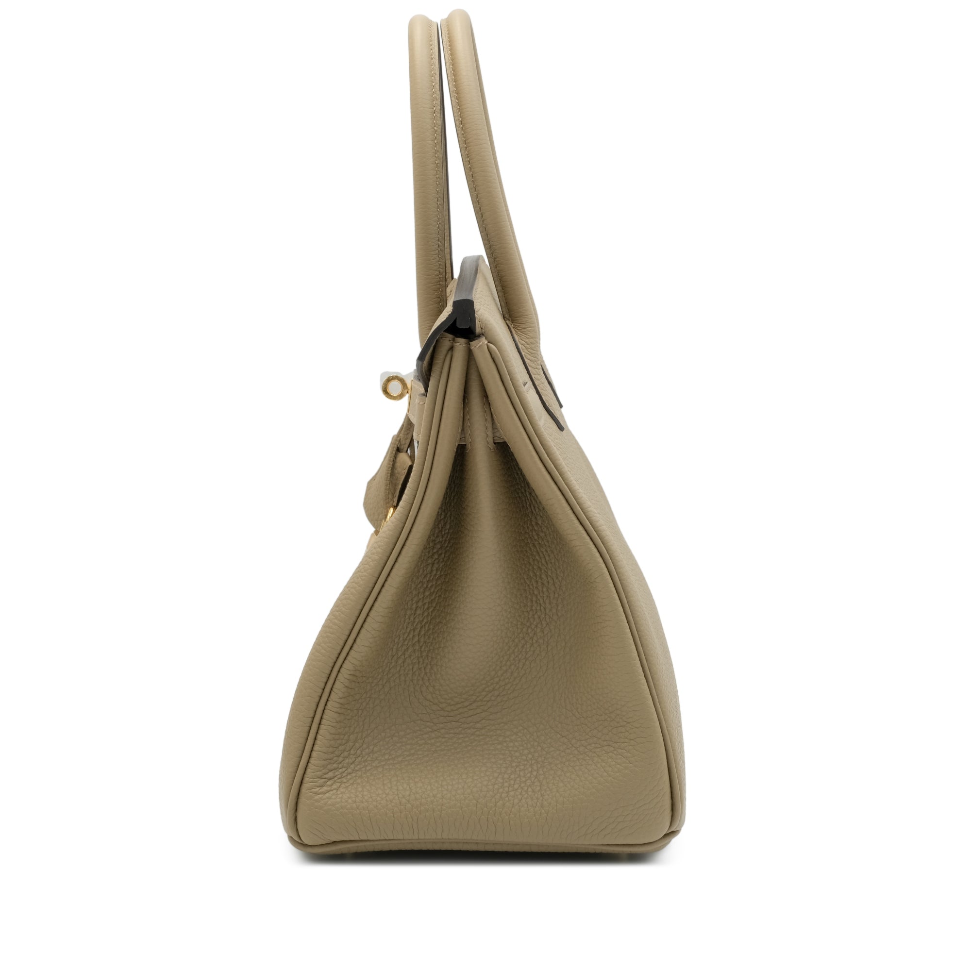 HERMES Birkin 25 Togo Beige Marfa Gold Hardware - WATCHXNYC