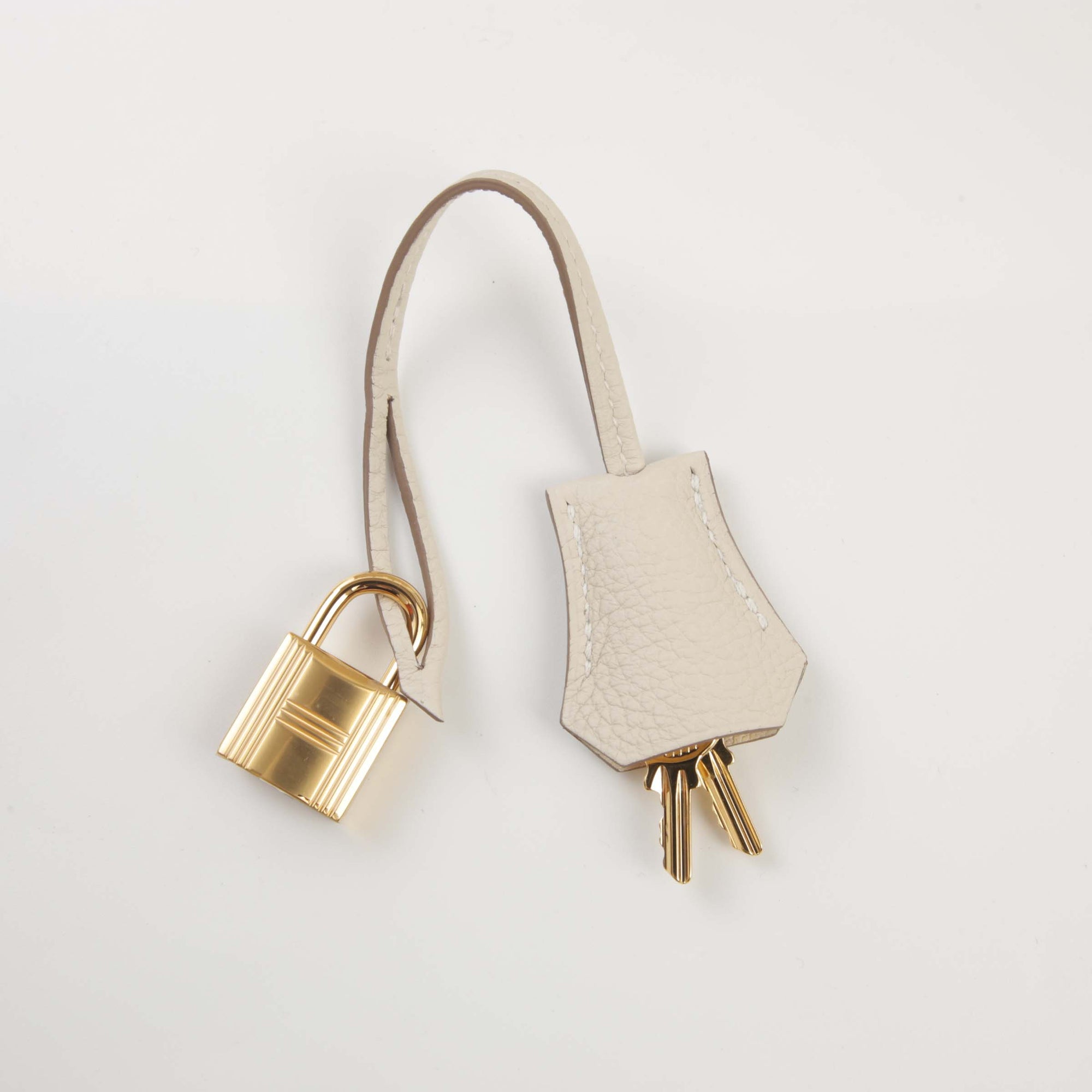 HERMES Birkin 25 Togo Craie Gold Hardware - WATCHXNYC