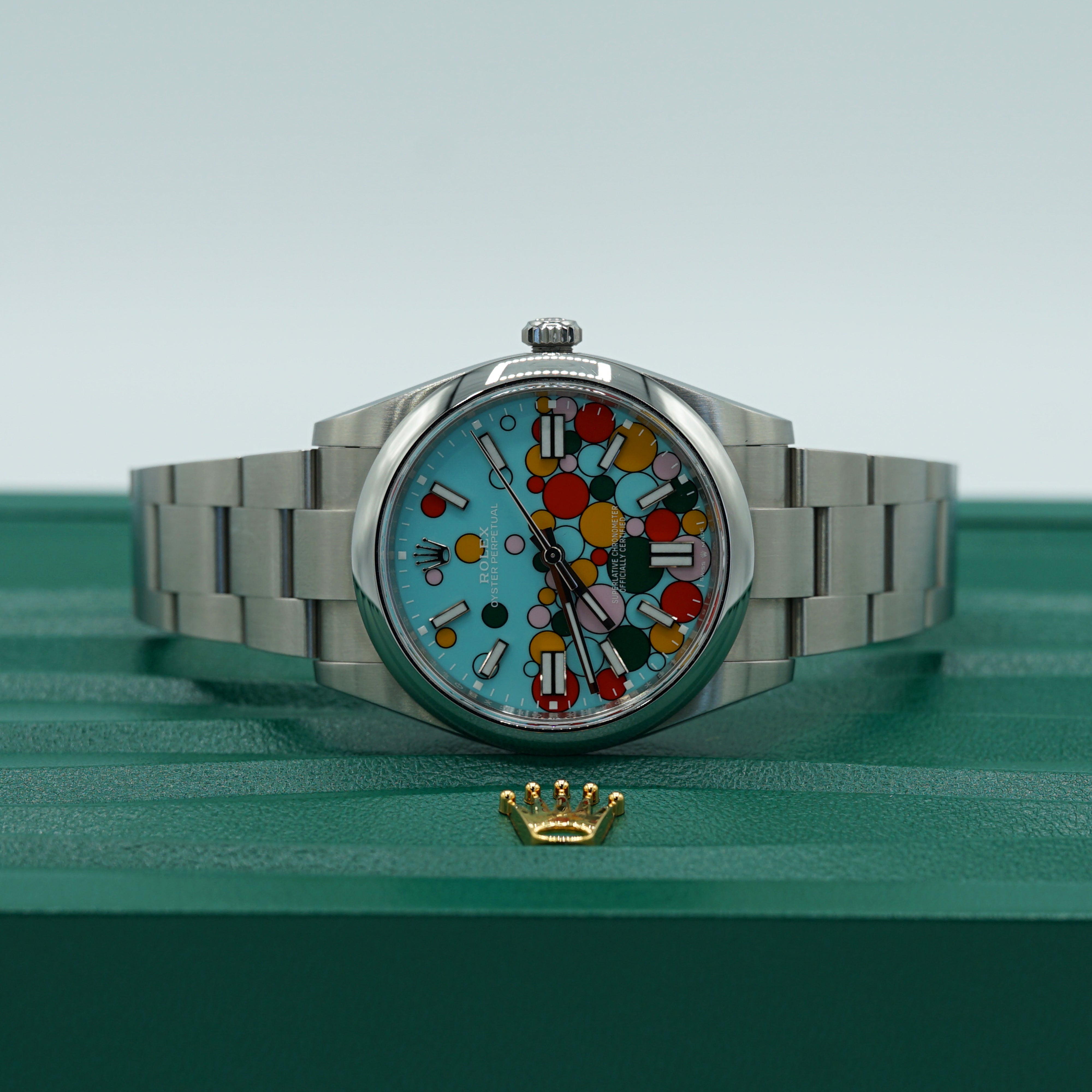 Rolex Oyster Perpetual 41 mm Celebration Dial Oystersteel Oyster