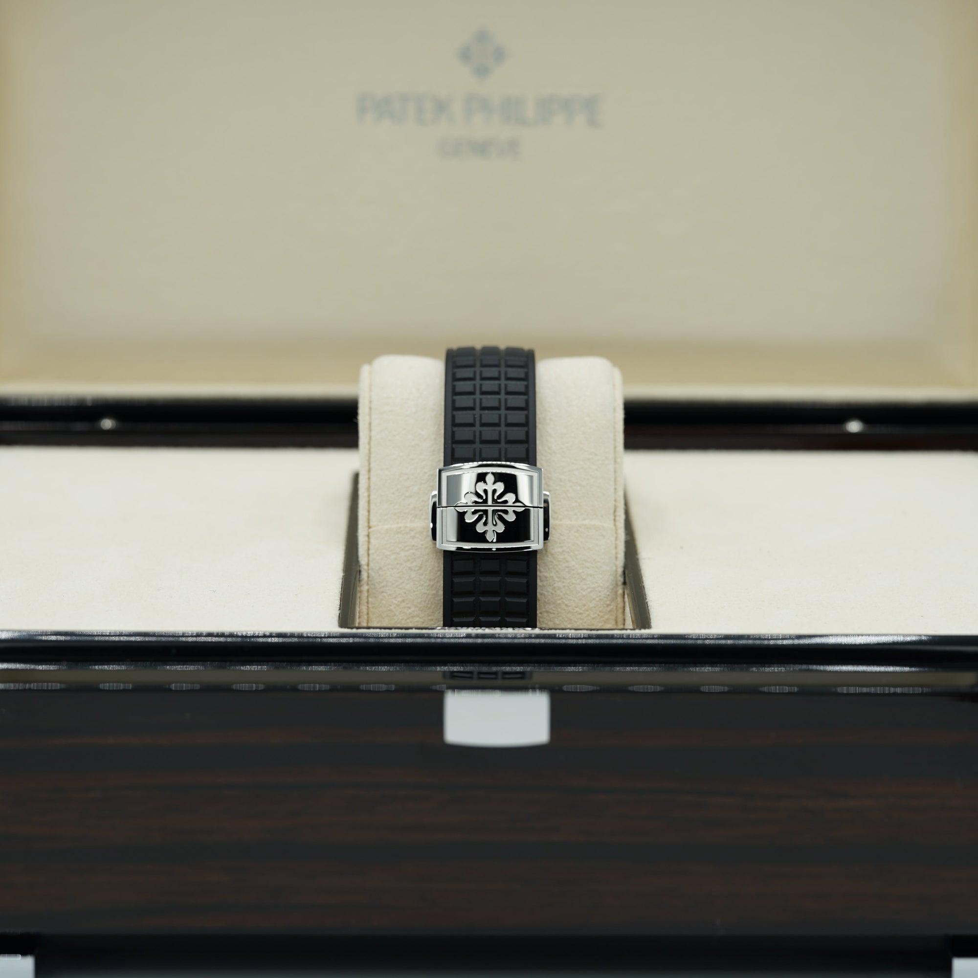 Patek Philippe 5267/200A-001 Aquanaut 38.8mm Black Dial Stainless Steel - WATCHXNYC