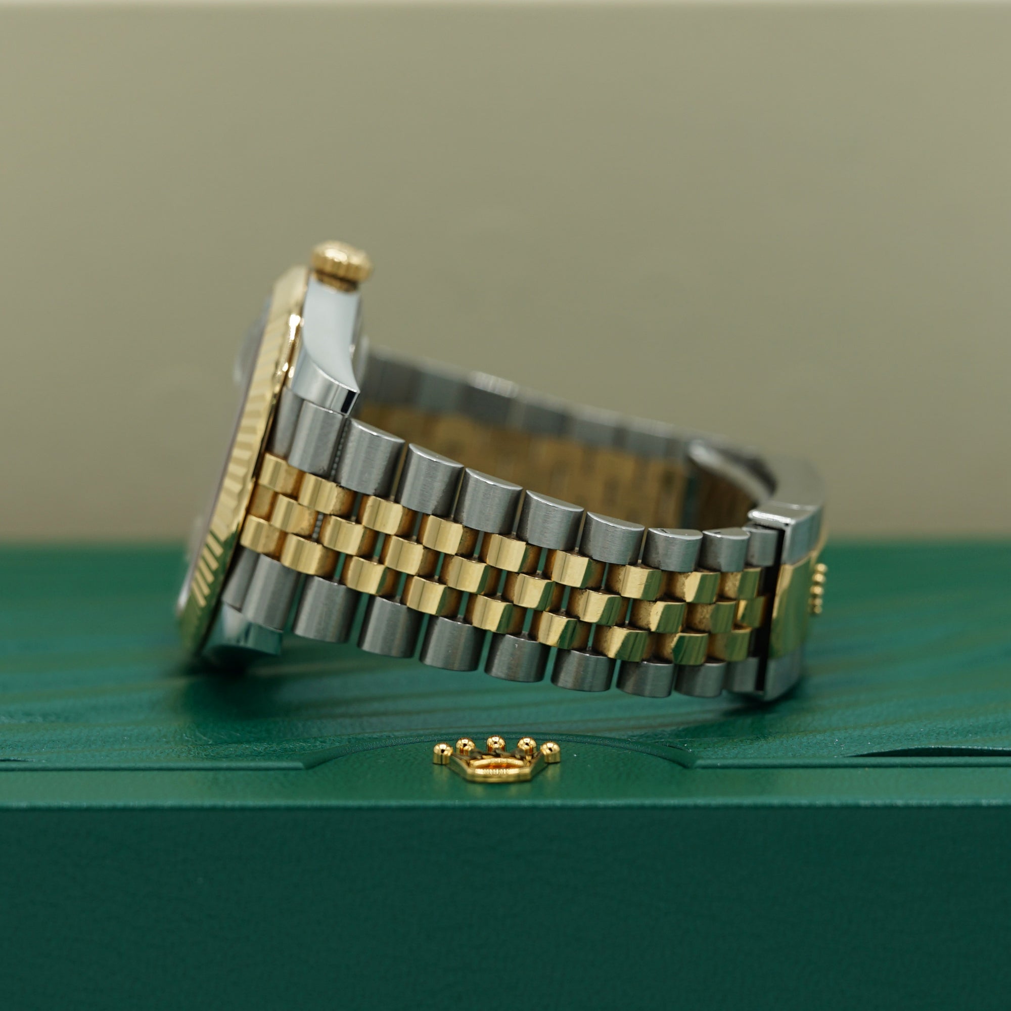 Rolex Datejust 41 mm Wimbledon Dial Oystersteel and 18k Yellow Gold Jubilee Bracelet 126333-0020 - WATCHXNYC