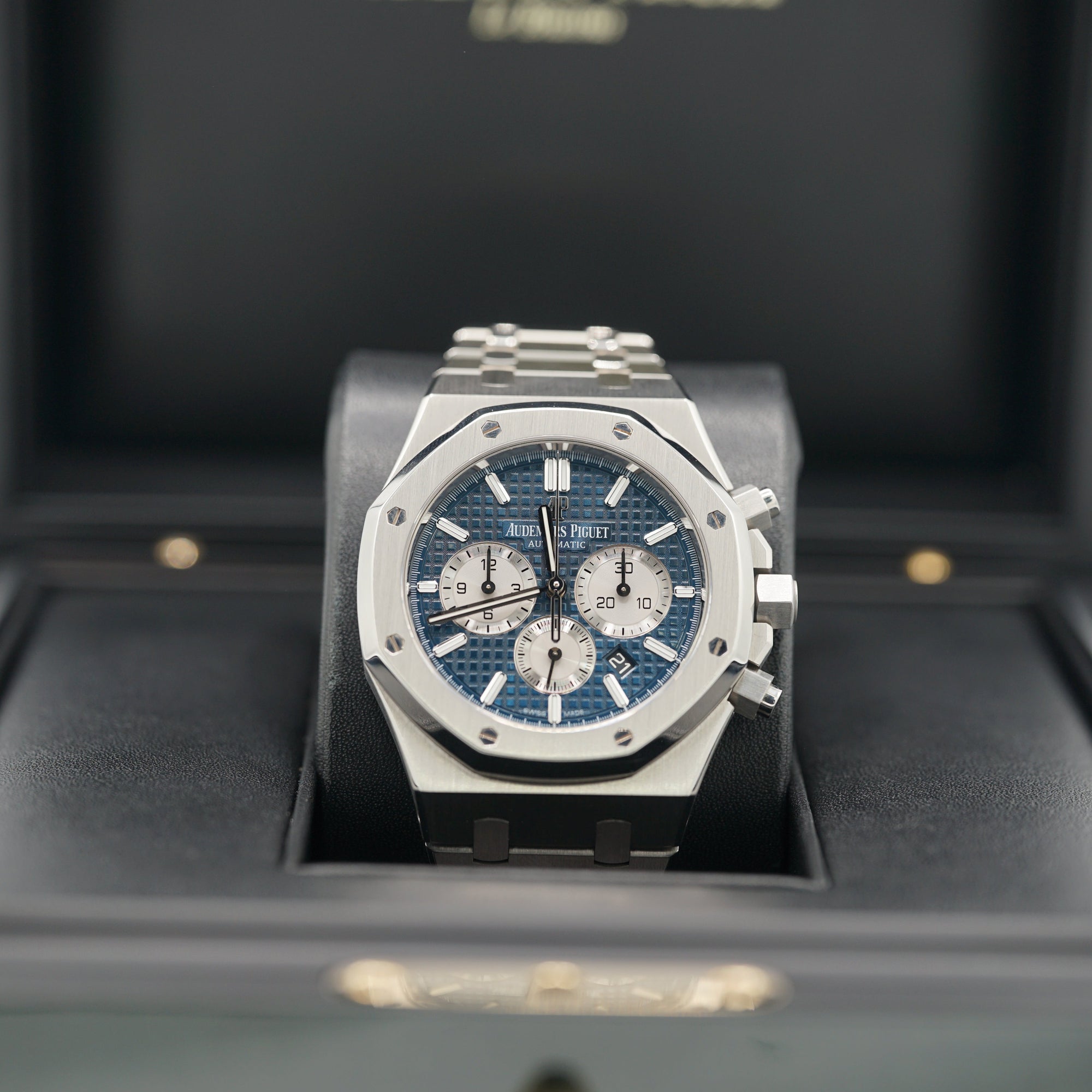 Audemars Piguet Royal Oak 41mm Black Dial Stainless Steel 26331ST.OO.1220ST.02 - WATCHXNYC