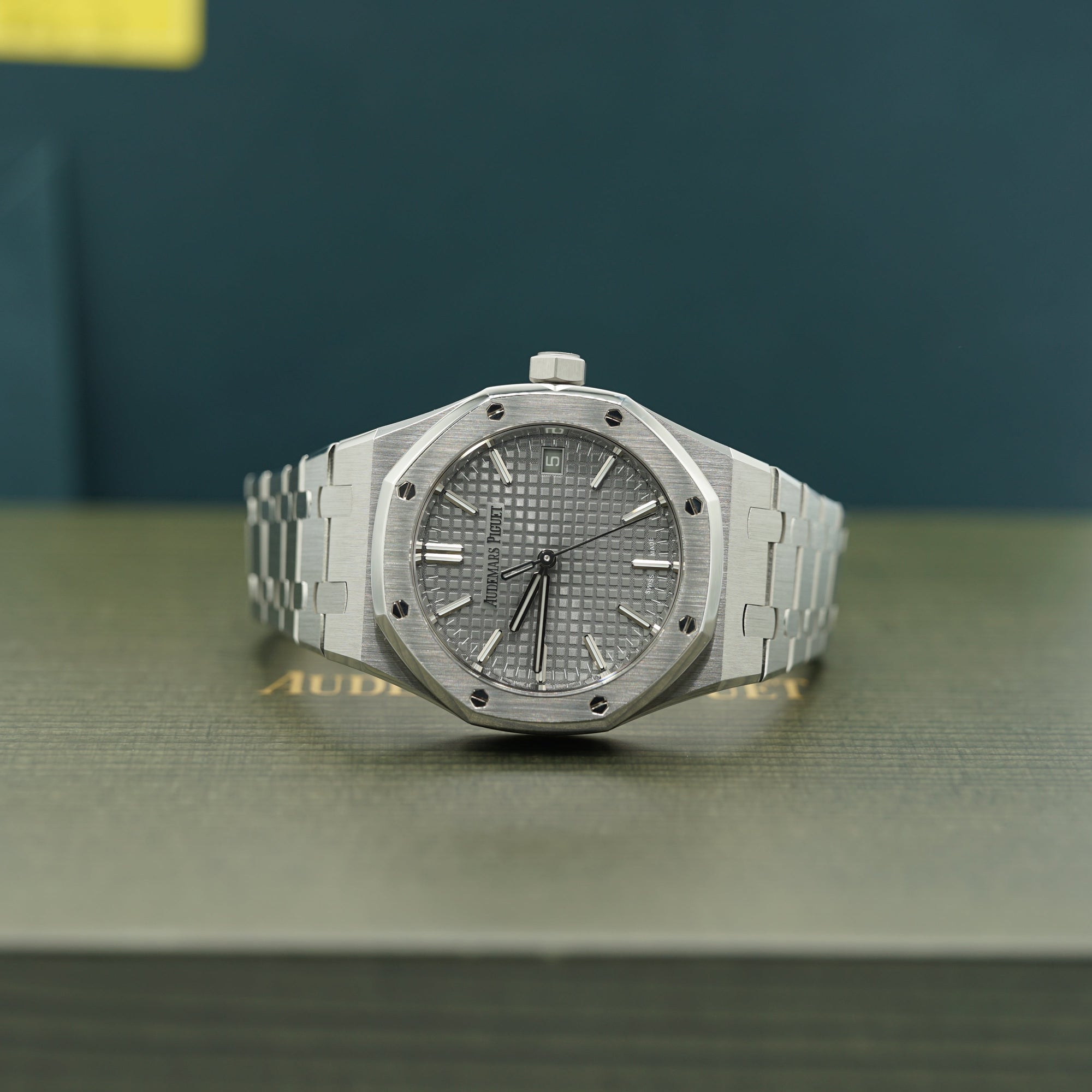 Audemars Piguet Royal Oak 41mm Slate Grey Dial Stainless Steel 15500ST.OO.1220ST.02 - WATCHXNYC