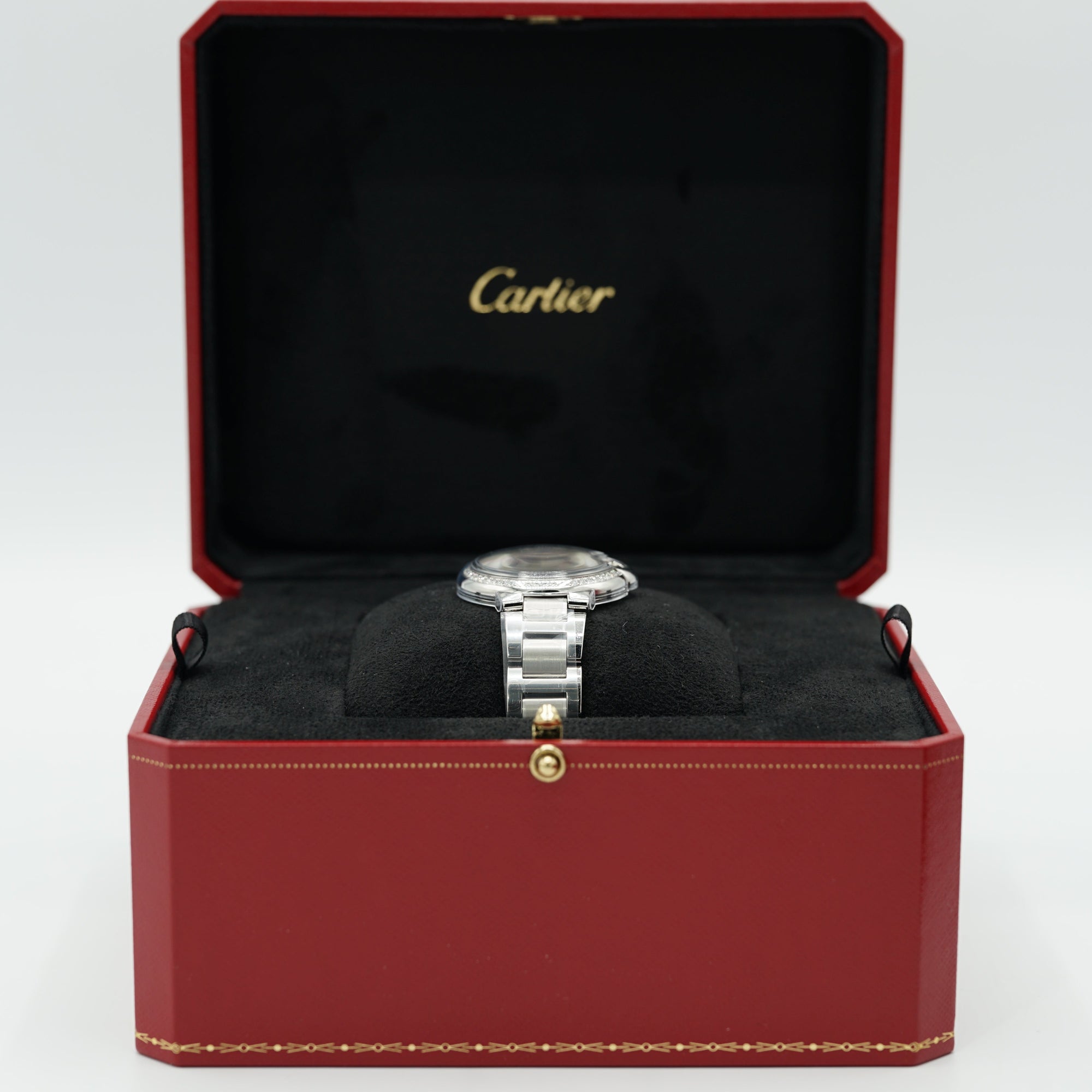 Cartier Ballon Bleu 36 mm Steel Silver Dial Bracelet W4BB0024 - WATCHXNYC