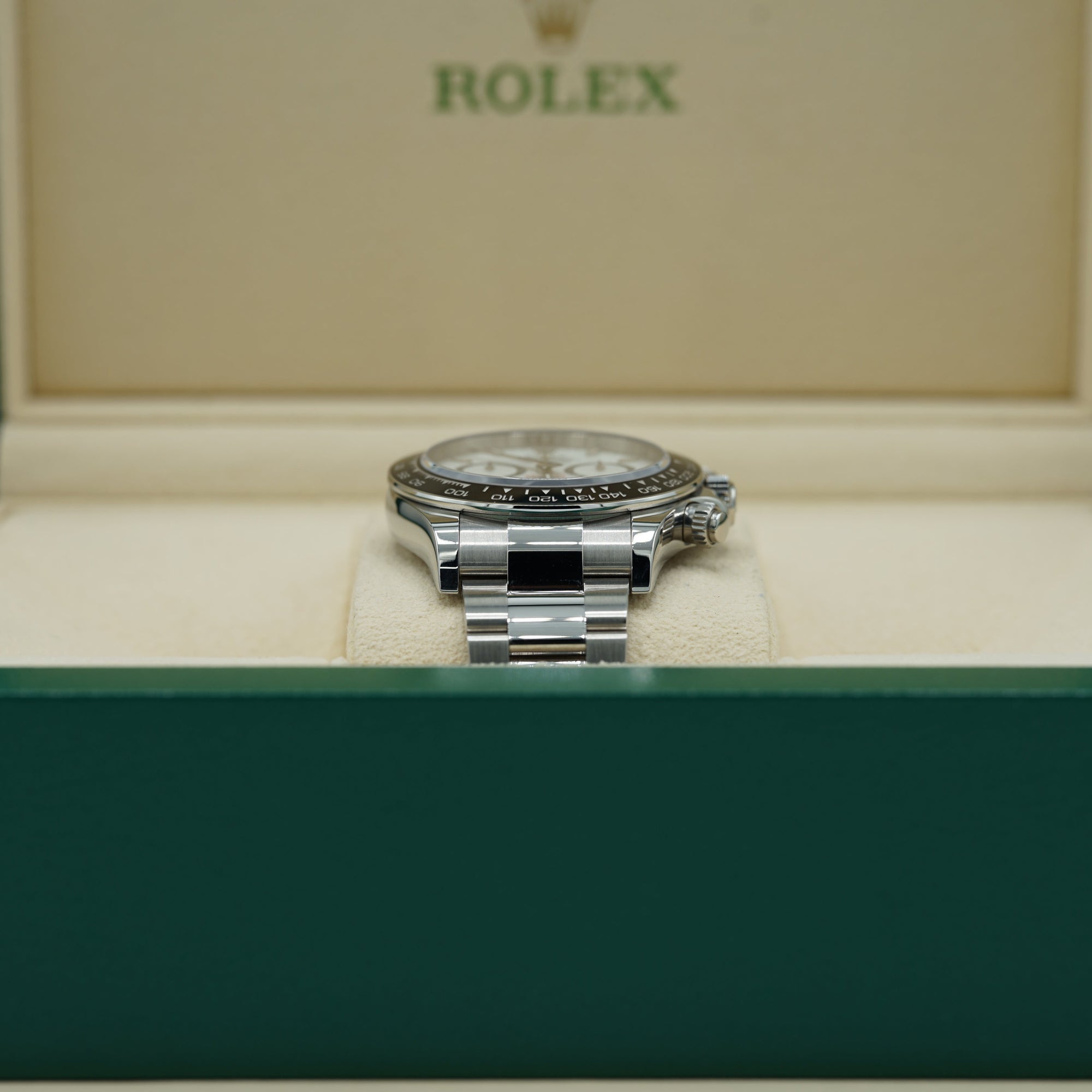 Rolex Daytona 40mm White Dial Stainless Steel Oyster Bracelet 126500LN - WATCHXNYC