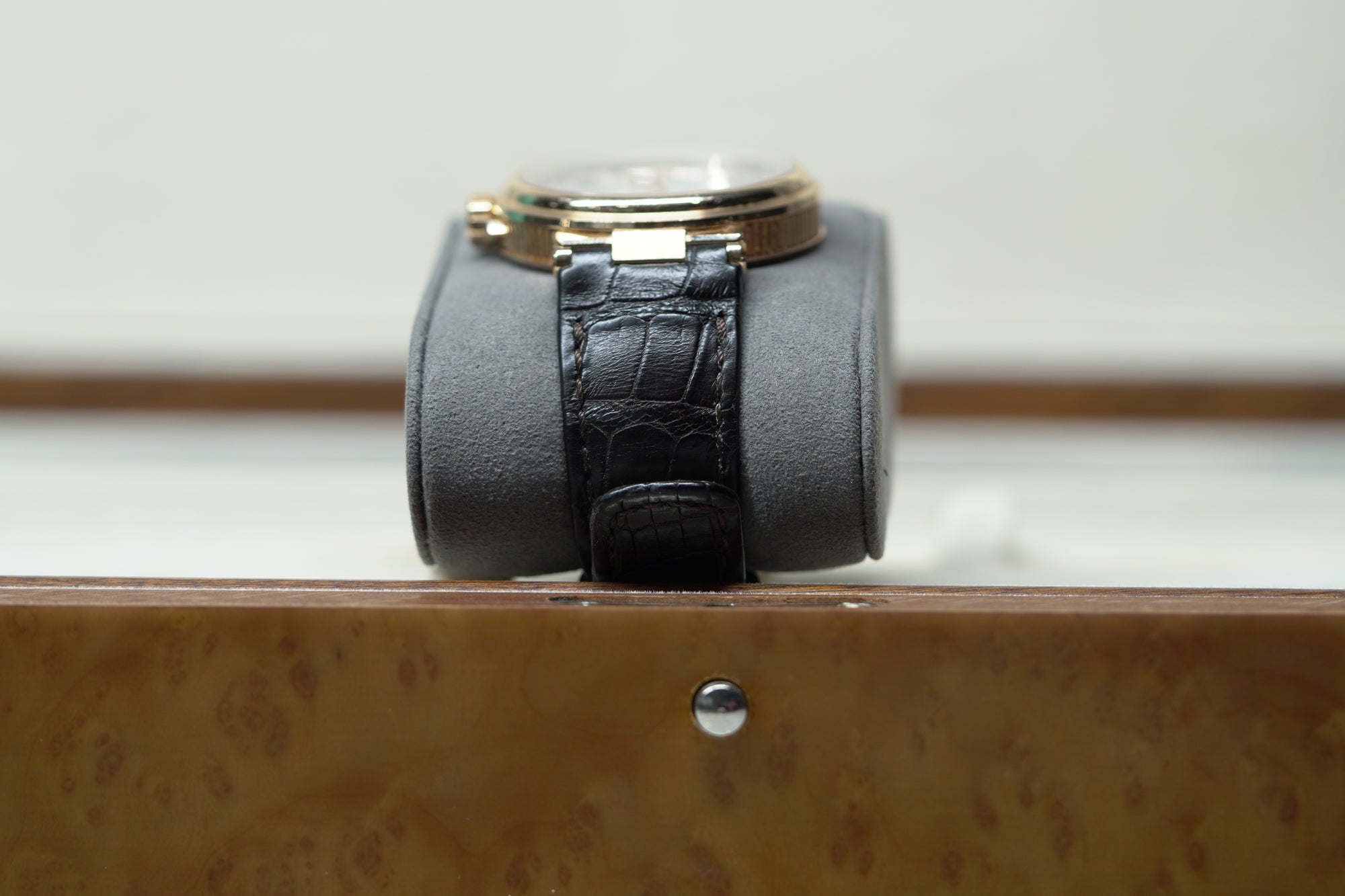 Breguet Marine 40 mm Silver Dial 18k Rose Gold Brown Leather Strap 5517BR/12/9ZU - WATCHXNYC