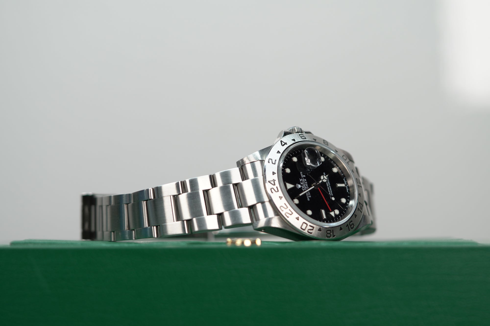 Rolex Explorer II 42 mm Esfera negra Brazalete Oyster de acero Oyster m226570-0002 