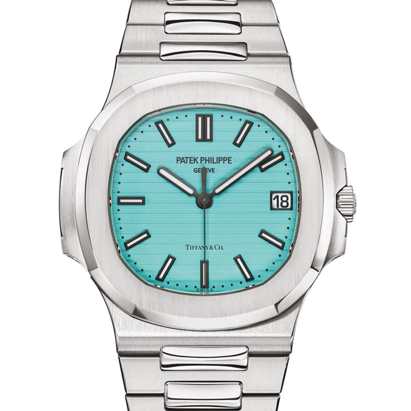 PATEKPHILIPPE 5711/1Aノーチラス 2コマ Double-Signed-Baby-Blue-Patek-