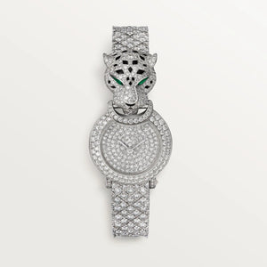 Cartier La Panthère 18K White Gold & Diamonds Dial 18K White Gold Bracelet 23.6 mm HPI01736