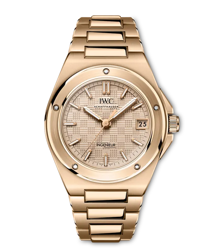 IWC Ingenieur Automatic 35 Gold Dial 18K 5N Gold Bracelet 35.1 mm IW324903
