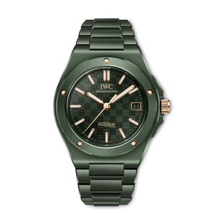 IWC Ingenieur Automatic 42 Green Dial Ceramic Bracelet 42 mm IW338902