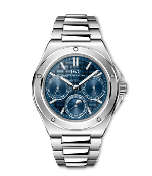 IWC Ingenieur Perpetual Calendar 41 Blue Dial Steel Bracelet 41.6 mm IW344903
