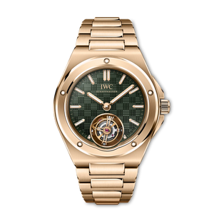 IWC Ingenieur Tourbillon 41 Green Dial 18K 5N Gold Bracelet 41.6 mm IW345901