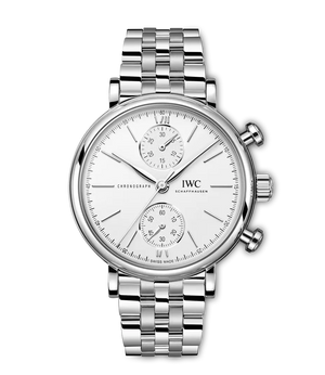 IWC Portofino Chronograph 39 White Dial Steel Bracelet 39 mm IW391503