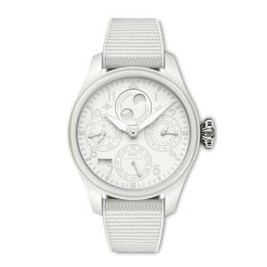 IWC Big Pilot's Watch Perpetual Calendar Ceralume® White Dial Ceralume® White Rubber Strap 46.5 mm IW505801