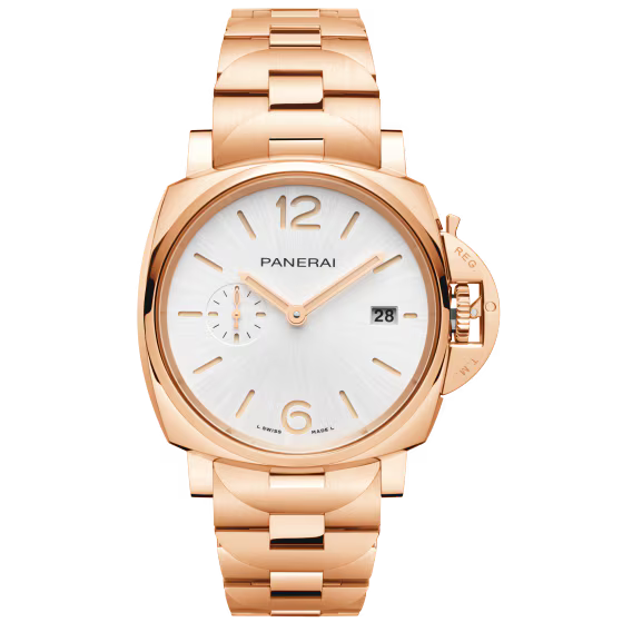 Panerai Luminor Due TuttoOro White Dial Goldtech™ Bracelet 42 MM PAM01494