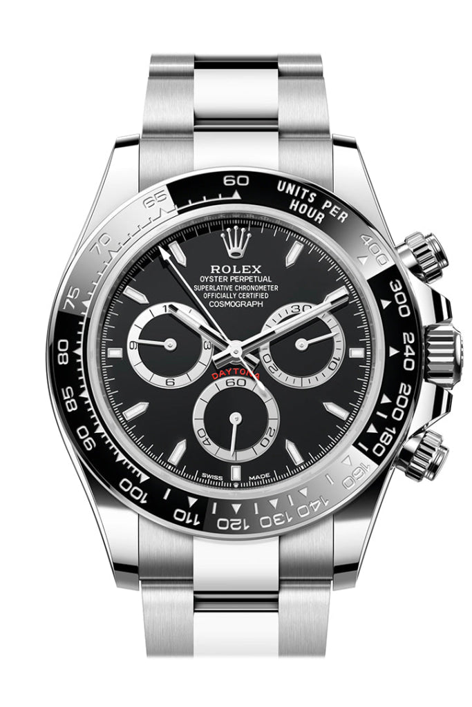 Rolex Daytona 40mm Black Dial Stainless Steel 126500LN! - WATCHXNYC