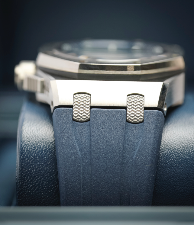 Audemars Piguet Royal Oak Offshore 43mm Blue Dial Titanium 15600TI.OO.A343CA.01 - WATCHXNYC