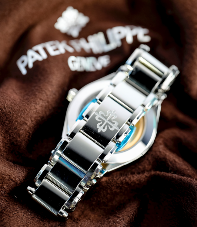Patek Philippe Twenty~4 36 mm Esfera azul con diamantes Pulsera de acero inoxidable 7300/1200A-001