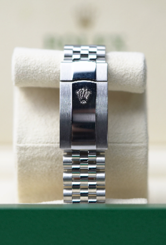 Rolex Datejust 41 mm Mint Green Dial Oystersteel and White Gold Jubilee Bracelet 126334-0028 - WATCHXNYC