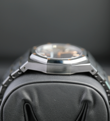 Audemars Piguet Royal Oak 34mm Black Dial Black Ceramic 77350CE.OO.1266CE.01.A - WATCHXNYC