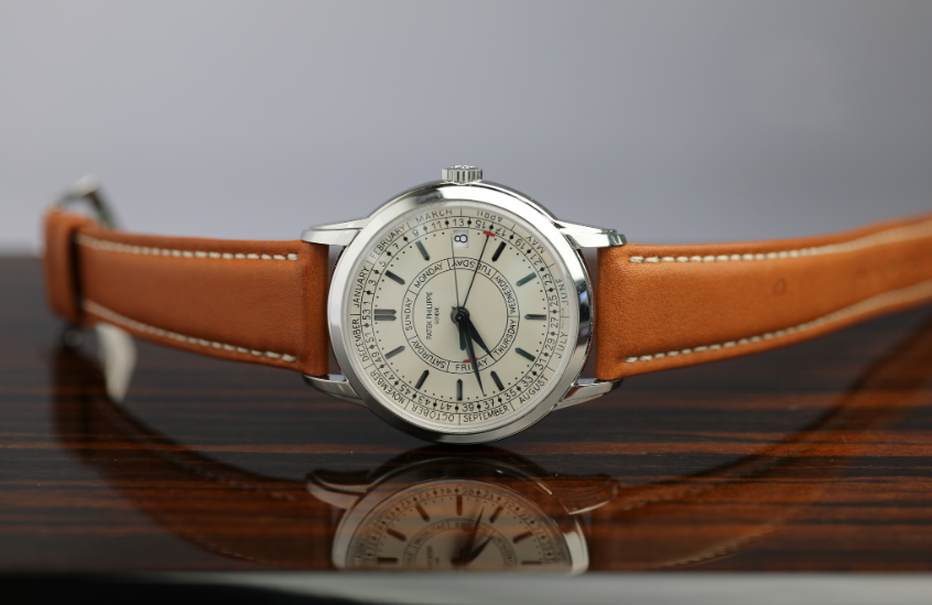 Patek Philippe Complications Silver Opaline Dial Steel Case   Strap 40 mm 5212A-001 - WATCHXNYC