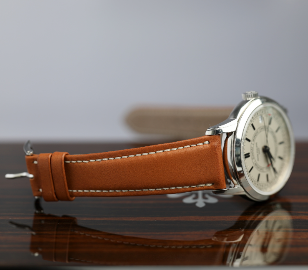 Patek Philippe Complications Silver Opaline Dial Steel Case   Strap 40 mm 5212A-001 - WATCHXNYC