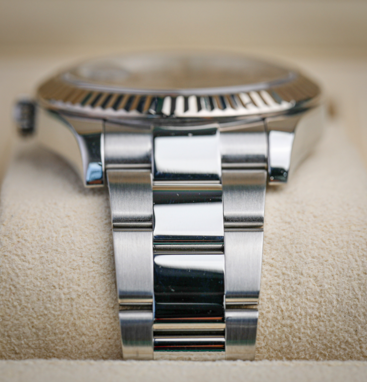 Rolex Datejust 41 41 mm Slate Dial with Diamonds Oystersteel and White Gold Jubilee Bracelet 126334-0006 - WATCHXNYC