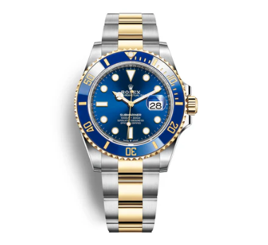 Rolex Submariner Blusey Date 41MM Gold/Steel Oyster 126613lb - WATCHXNYC