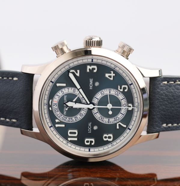 Patek Philippe 5924G-001 Complications 42mm Blue Gray Dial White Gold - WATCHXNYC