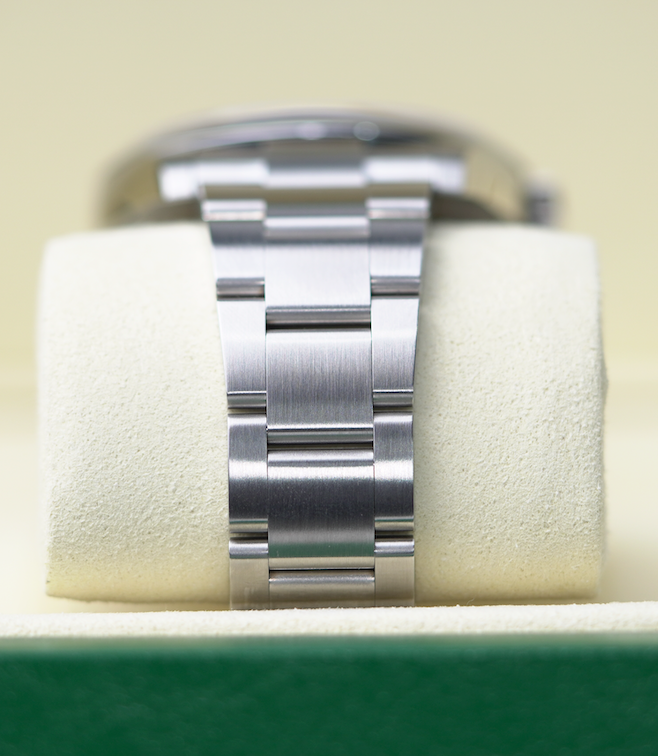 Rolex Oyster Perpetual 41 41 mm Green Dial Oystersteel Oyster Bracelet 124300-0005 - WATCHXNYC