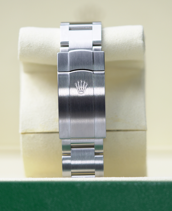 Rolex Oyster Perpetual 41 41 mm Green Dial Oystersteel Oyster Bracelet 124300-0005 - WATCHXNYC