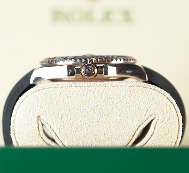 Rolex Yacht-Master 37mm Black Dial Everose Gold 268655 - WATCHXNYC