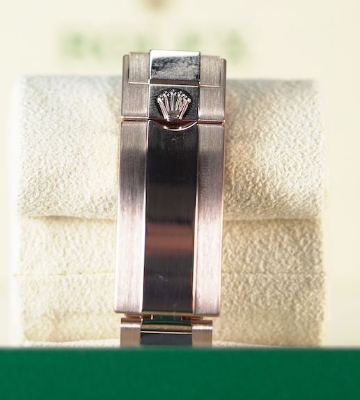 Rolex Yacht-Master 37mm Black Dial Everose Gold 268655 - WATCHXNYC