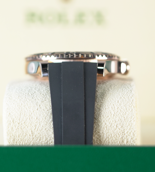 Rolex Yacht-Master 37mm Black Dial Everose Gold 268655 - WATCHXNYC