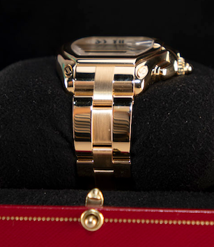 Cartier Roadster Chrono XL 18K Yellow Gold Automatic Factory Roman Dial W62021Y2 - WATCHXNYC