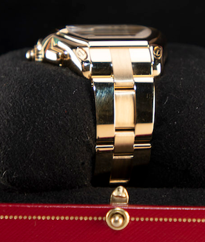 Cartier Roadster Chrono XL 18K Yellow Gold Automatic Factory Roman Dial W62021Y2 - WATCHXNYC