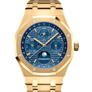 Audemars Piguet Royal Oak 41mm Blue Dial Yellow Gold 26574BA.OO.1220BA.01