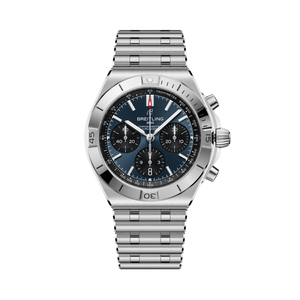 Breitling Chronomat B01 Chronograph 42mm Blue Dial Stainless Steel AB0158101C1A1