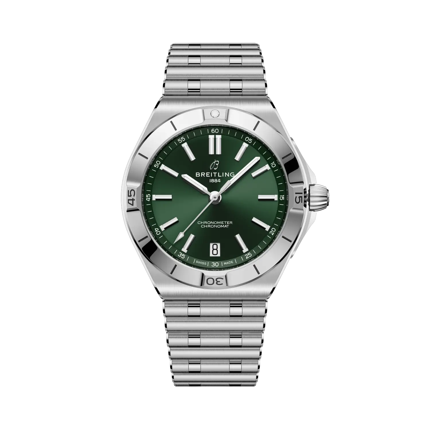 Breitling Chronomat B31 Automatic 40mm Green Dial Stainless steel Bracelet AB3114101L1A1