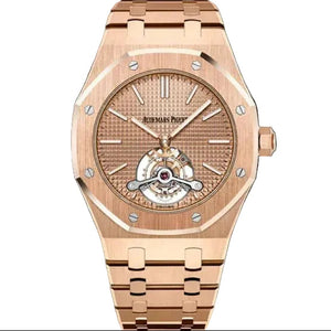 Audemars Piguet Royal Oak 41mm Pink Gold-Toned Dial Pink Gold 26515OR.OO.1220OR.01