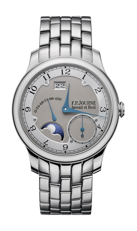 F.P.Journe Divine 36 MM 36mm Silver Dial Platinum Bracelet - WATCHXNYC