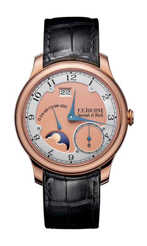 F.P.Journe Divine 36 MM 36mm Gold Dial 6N Gold Alligator Leather Strap