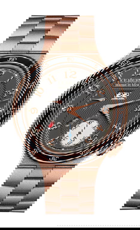 F.P.Journe lineSport Automatique Réserve 44mm Gray Dial 6N Gold Bracelet - WATCHXNYC