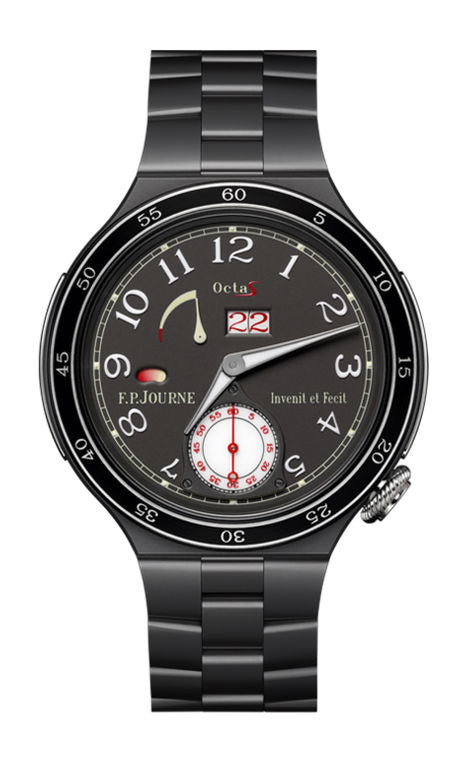 F.P.Journe lineSport Automatique Reserve Titane 44mm Gray Dial Titanium Bracelet - WATCHXNYC